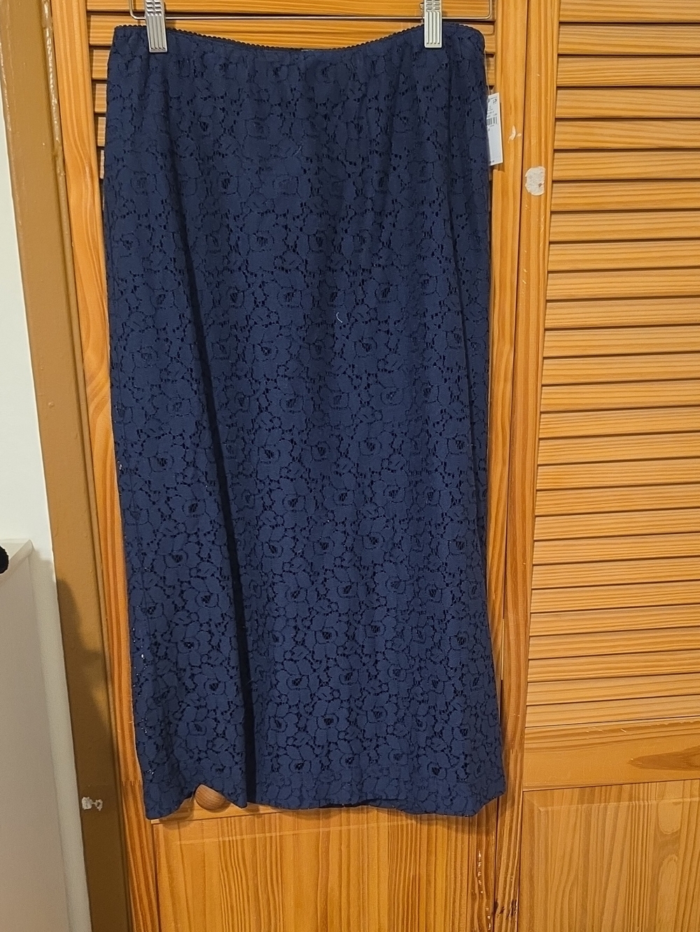 Old Navy Navy Lace Maxi Skirt